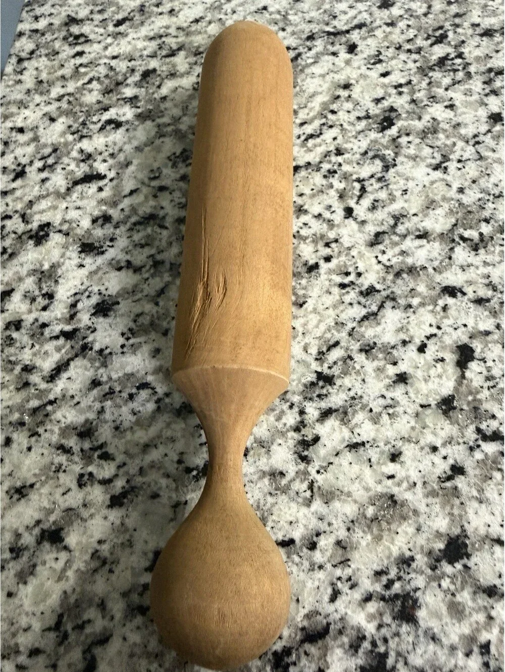 Antique Wooden Potato Masher/Pestle Kitchen Utensil Vtg